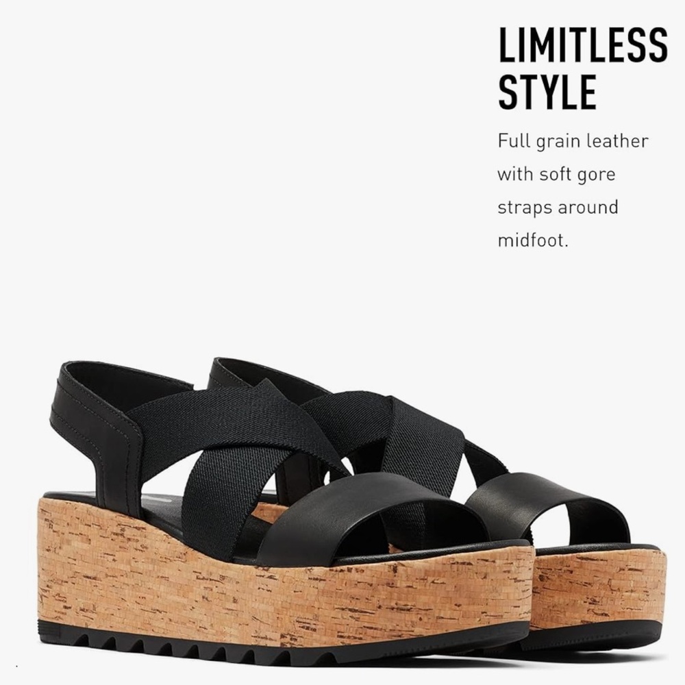 Sorel Women's Cameron Flatform Slingback Sandals